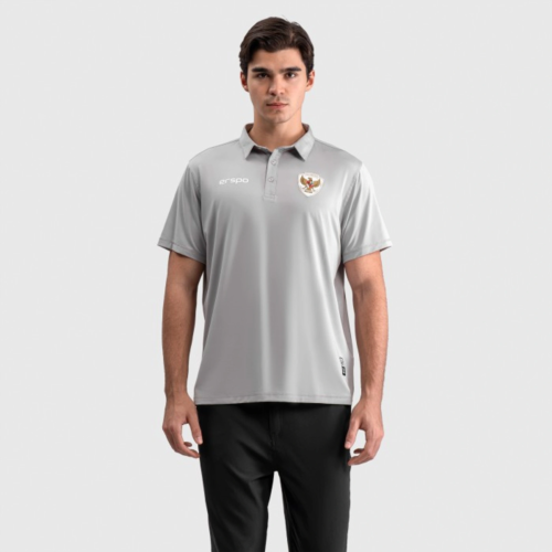 Erspo Timnas Polo Shirt Light Grey