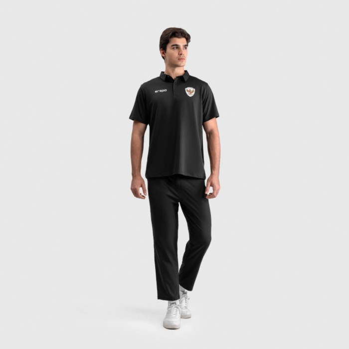 Erspo Timnas Polo Shirt Black - Image 5