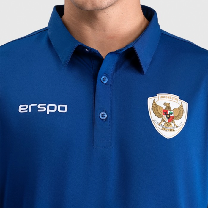 Erspo Timnas Polo Shirt Navy - Image 3
