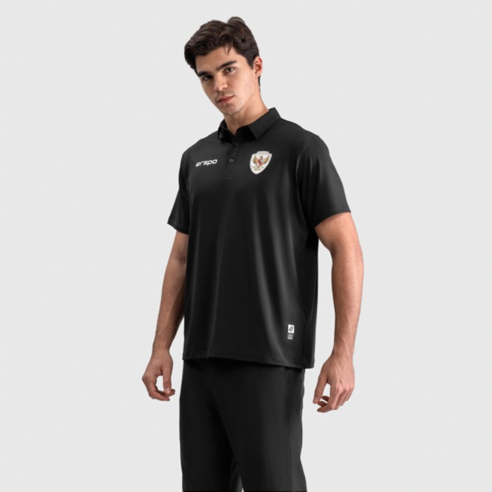 Erspo Timnas Polo Shirt Black - Image 2