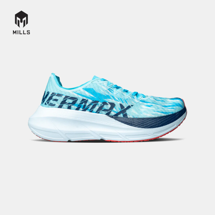 Mills Sepatu Lari Running Shoes Enermax Cushion M2 Cool Blue / Navy / White