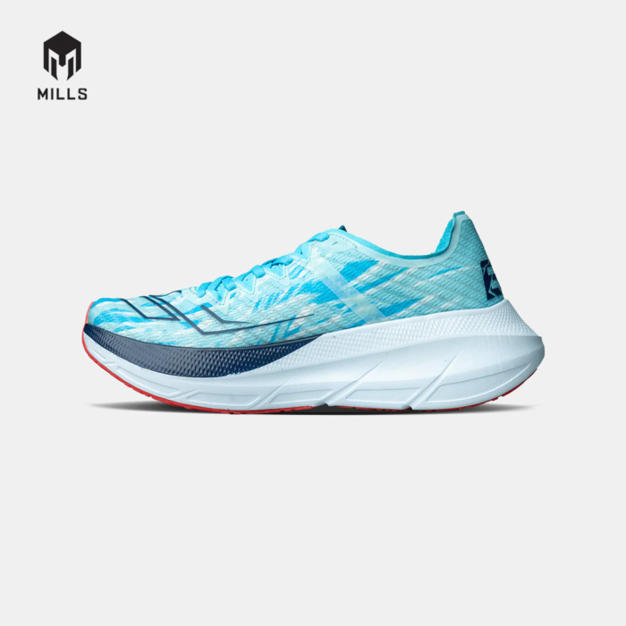 Mills Sepatu Lari Running Shoes Enermax Cushion M2 Cool Blue / Navy / White - Image 2