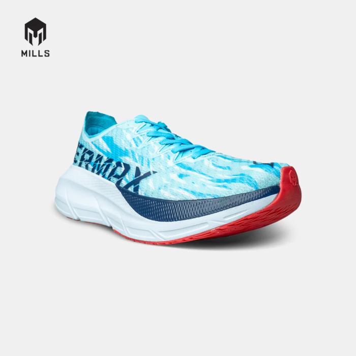 Mills Sepatu Lari Running Shoes Enermax Cushion M2 Cool Blue / Navy / White - Image 5