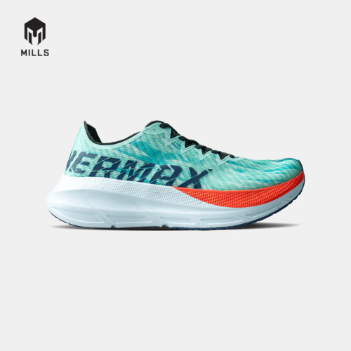 Mills Sepatu Lari Running Shoes Enermax Cushion M2 Jade / Black / Off White / Red