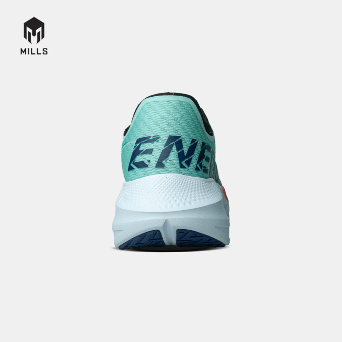 Mills Sepatu Lari Running Shoes Enermax Cushion M2 Jade / Black / Off White / Red - Image 5