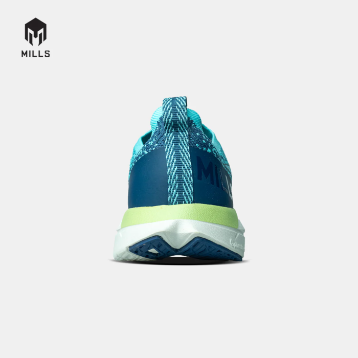 Mills Sepatu Lari Running Shoes Treximo Enerlite Cyan / Navy / LT Grey - Image 2