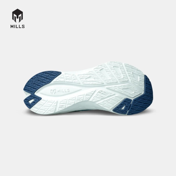Mills Sepatu Lari Running Shoes Treximo Enerlite Cyan / Navy / LT Grey - Image 3