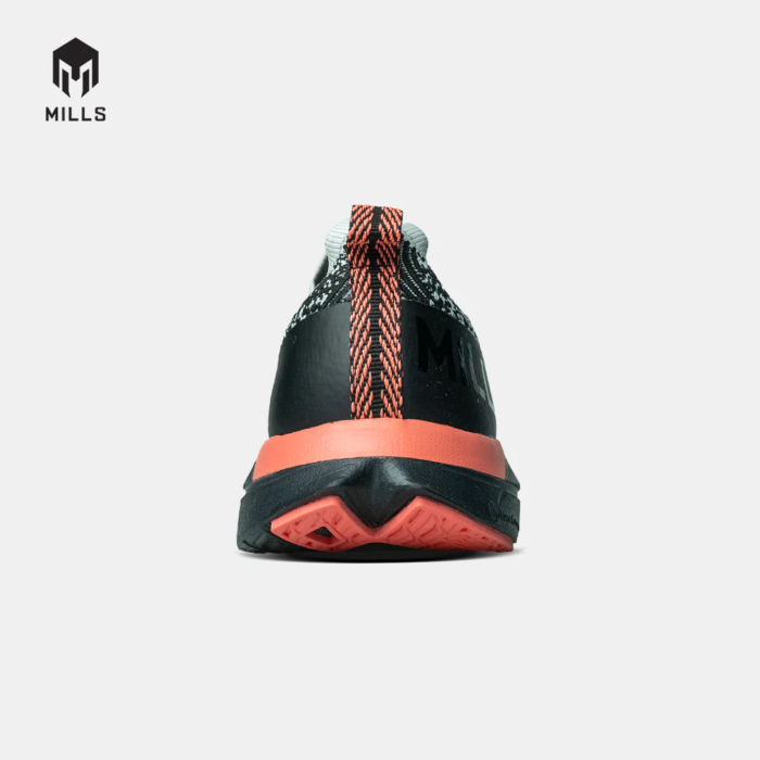 Mills Sepatu Lari Running Shoes Treximo Enerlite Grey / Black / Coral - Image 3