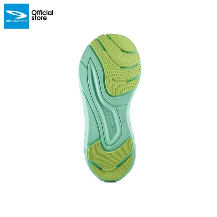 910 Nineten Geist Ekiden Hyperpulse Sepatu Lari - Putih/Hijau-Tosca/Teal - Image 5