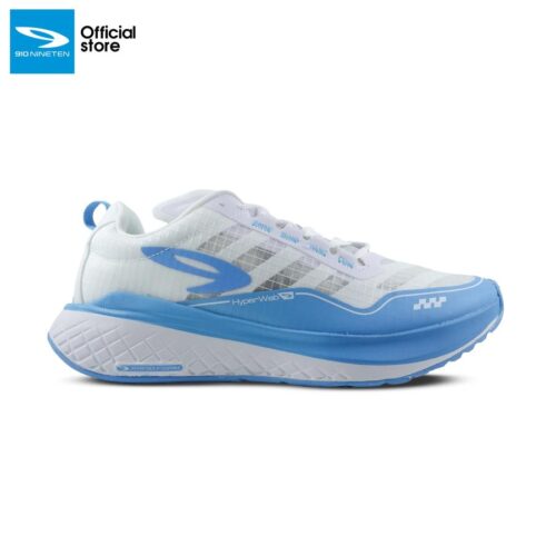 910 Nineten ULTRA EKIDEN 1.0 Sepatu Lari - Putih/Biru Muda